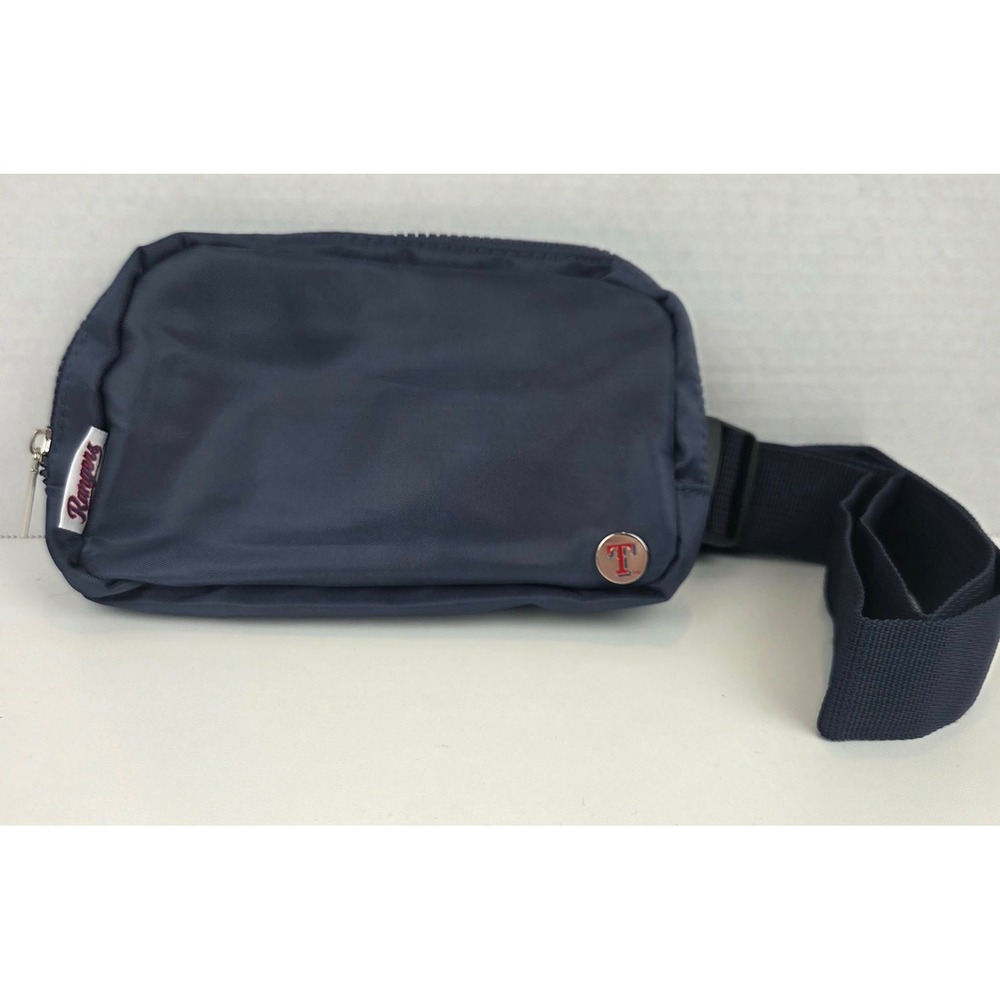 Texas‎ Rangers MLB Navy Blue Belt Bag Fanny Pack Texas Lottery Promo 4/17/25 NEW